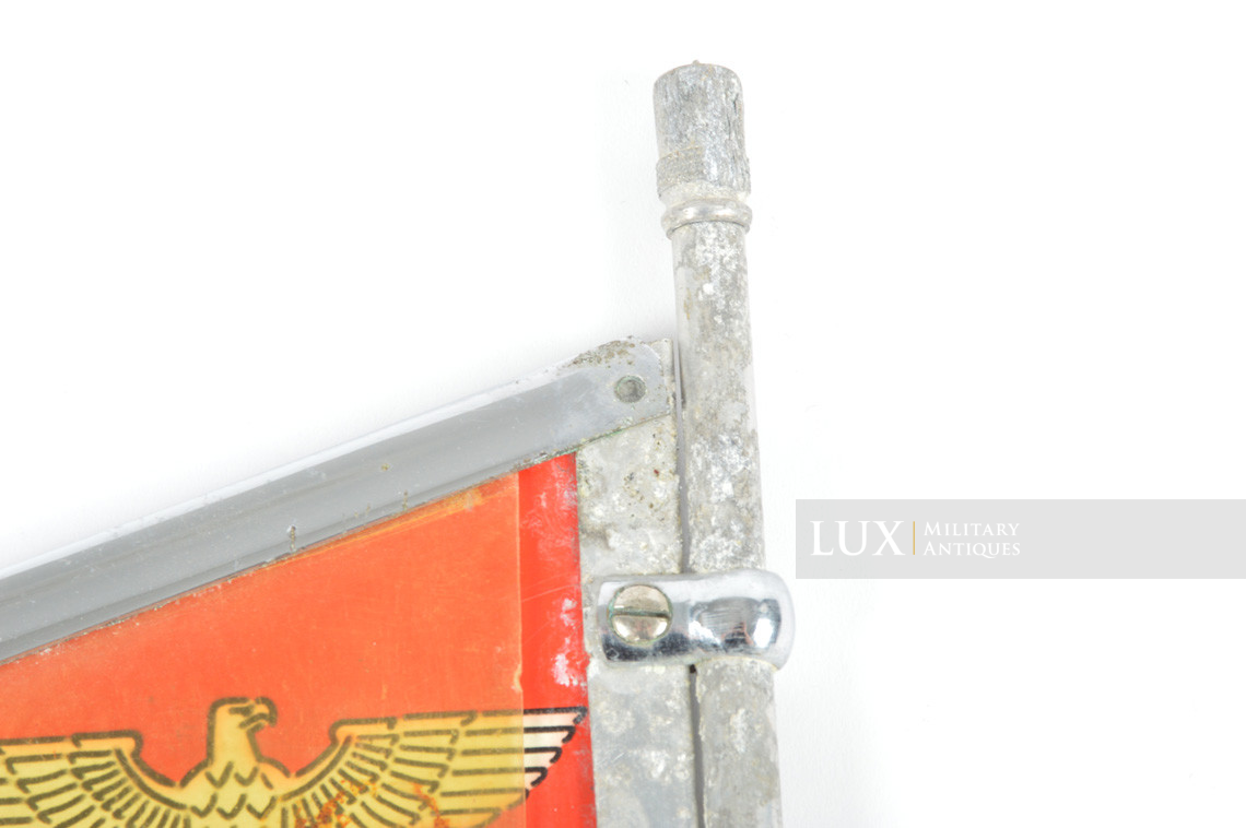 Third Reich State vehicle car pennant for state officials, « Metz-France » - photo 18