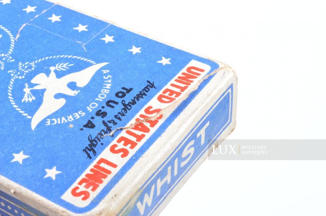 Jeu de cartes U.S. « UNITED STATES LINES » - photo 15