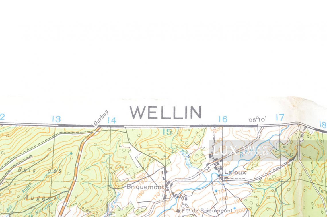 US Army Map, Battle of the Bulge, dated 1943 - photo 8