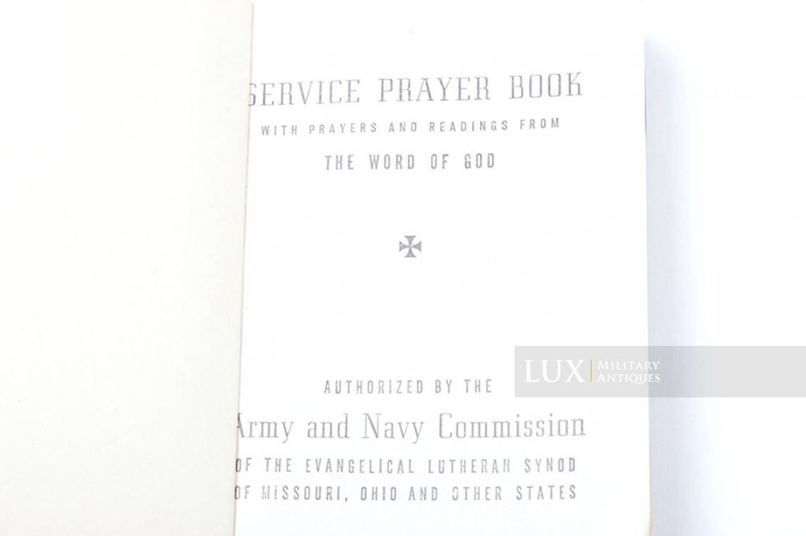 Livre de prières US « SERVICE PRAYER BOOK » - photo 9