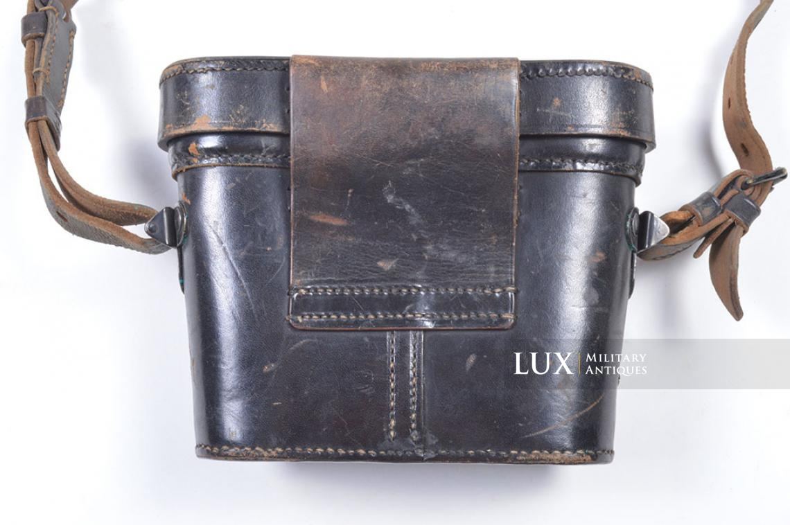 Early 6x30 power binoculars leather case, « Busch » - photo 9