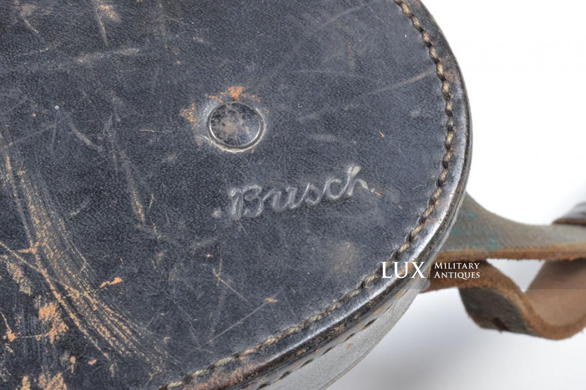 Early 6x30 power binoculars leather case, « Busch » - photo 11