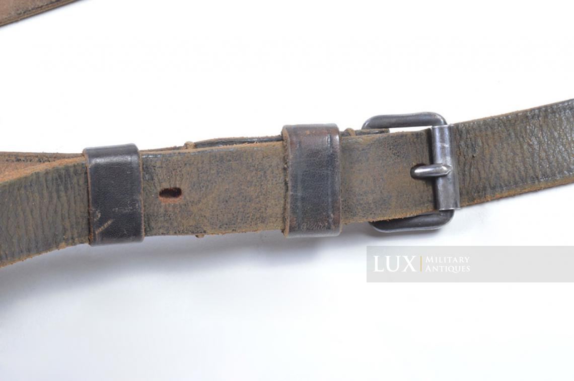 Early 6x30 power binoculars leather case, « Busch » - photo 16