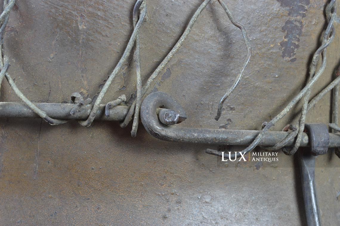 Casque M40 Luftwaffe camouflé trois tons Normandie & grillagé - photo 19