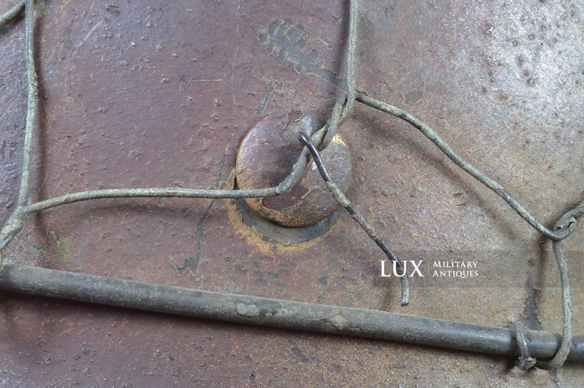 Casque M40 Luftwaffe camouflé trois tons Normandie & grillagé - photo 23