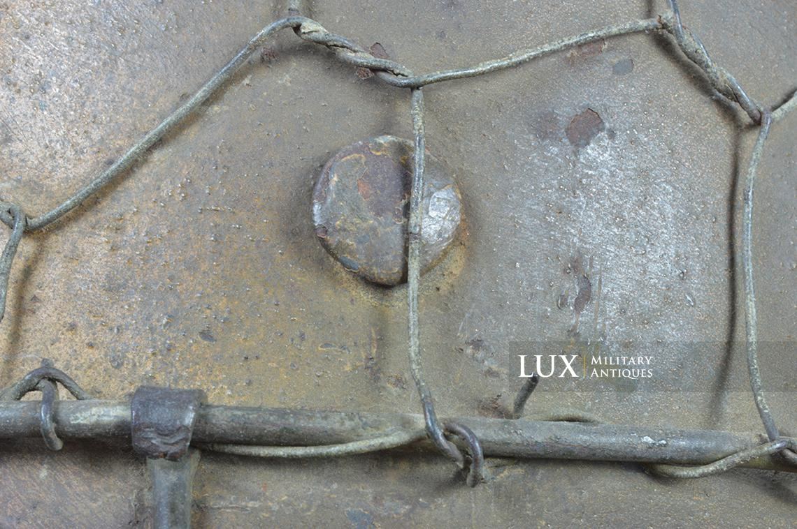 Casque M40 Luftwaffe camouflé trois tons Normandie & grillagé - photo 30