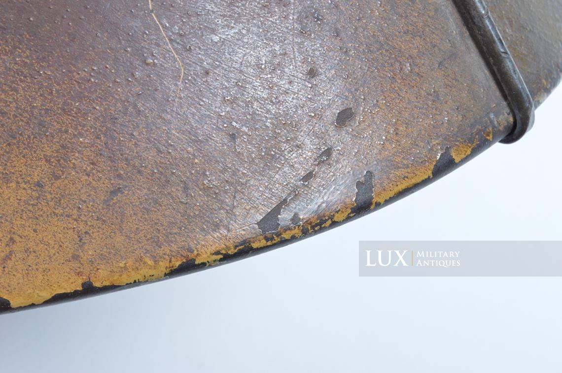 Casque M40 Luftwaffe camouflé trois tons Normandie & grillagé - photo 34