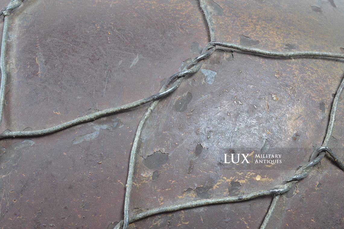 Casque M40 Luftwaffe camouflé trois tons Normandie & grillagé - photo 35
