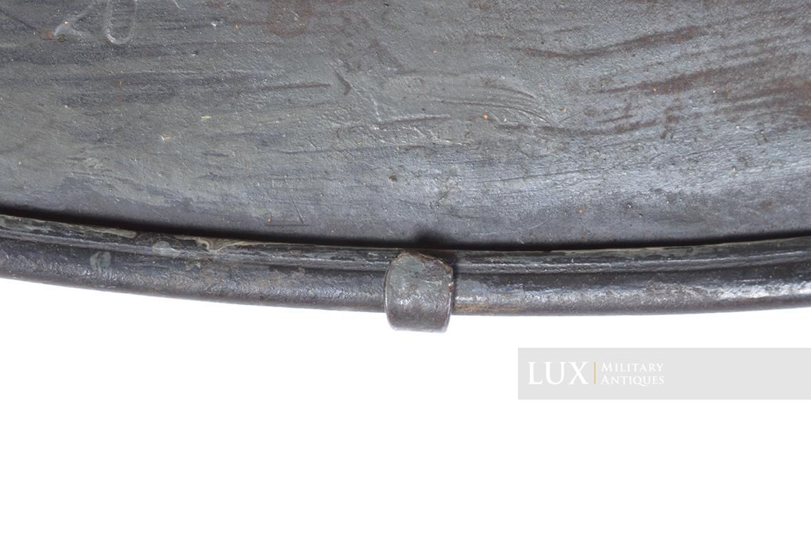 Casque M40 Luftwaffe camouflé trois tons Normandie & grillagé - photo 42