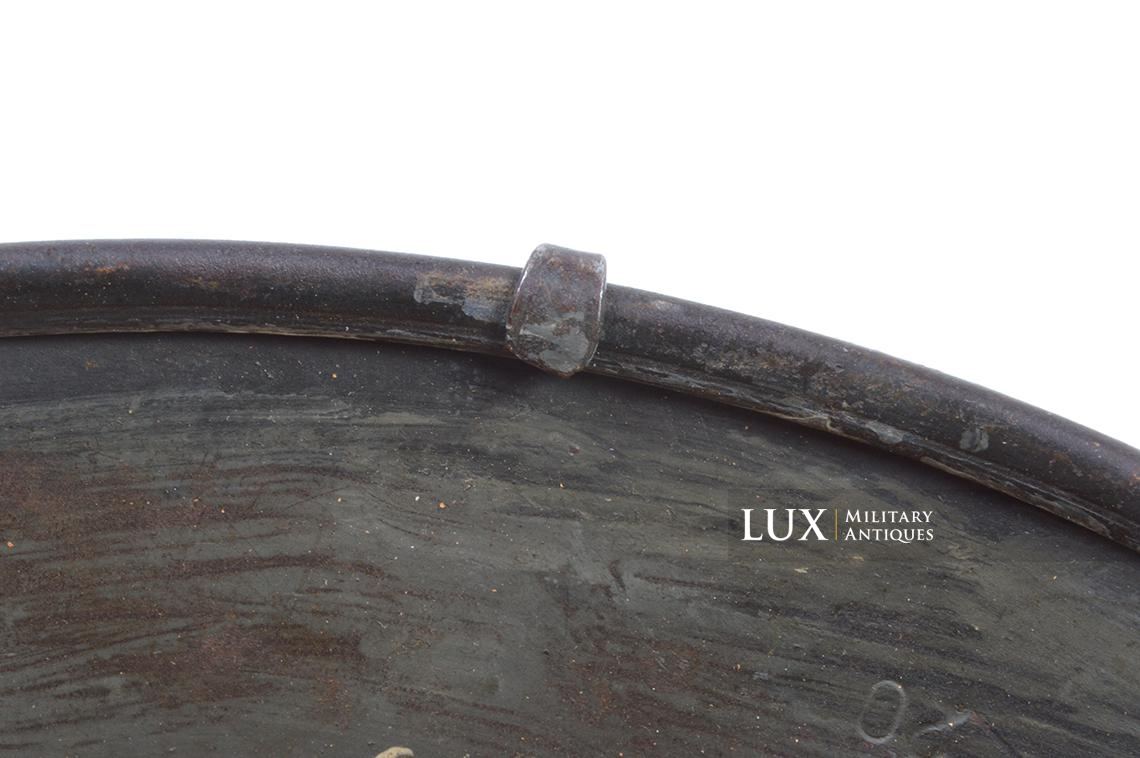 Casque M40 Luftwaffe camouflé trois tons Normandie & grillagé - photo 43