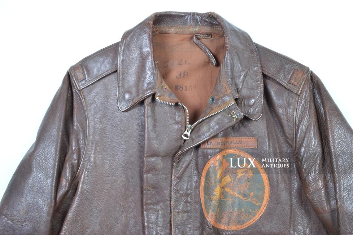 USAAF type A-2 painted flight jacket grouping « L. Wells », ETO - photo 21