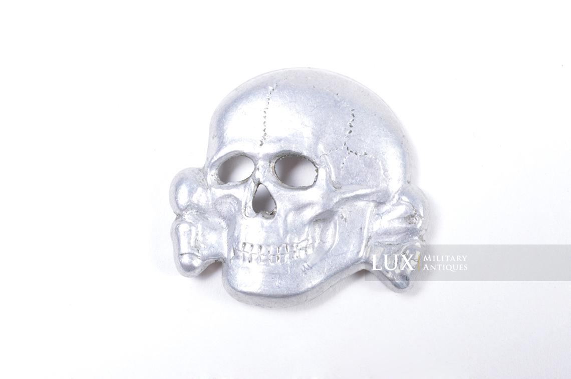 Waffen-SS visor cap skull « RZM M1/52 » - photo 4