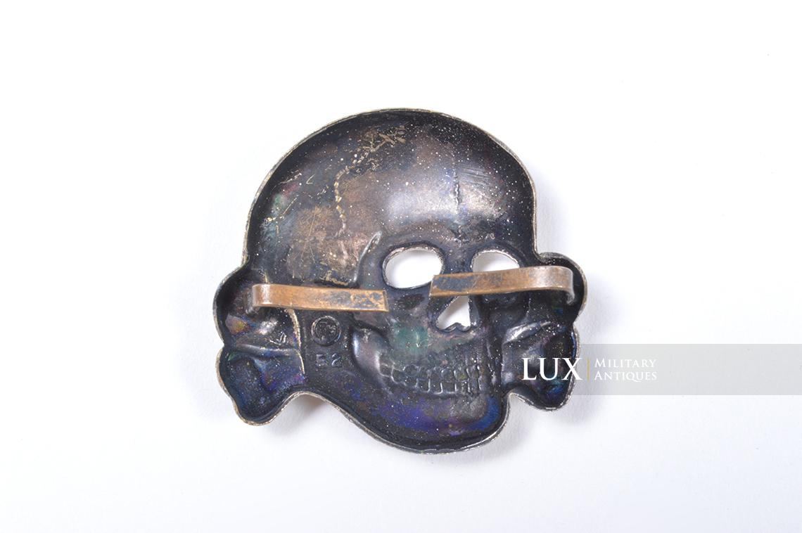 Waffen-SS visor cap skull « RZM 52» - photo 7
