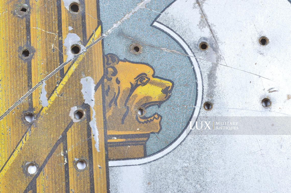 WWII Italian Fascist Tropical Aircraft Emblem « Macchi C.202 » - photo 10