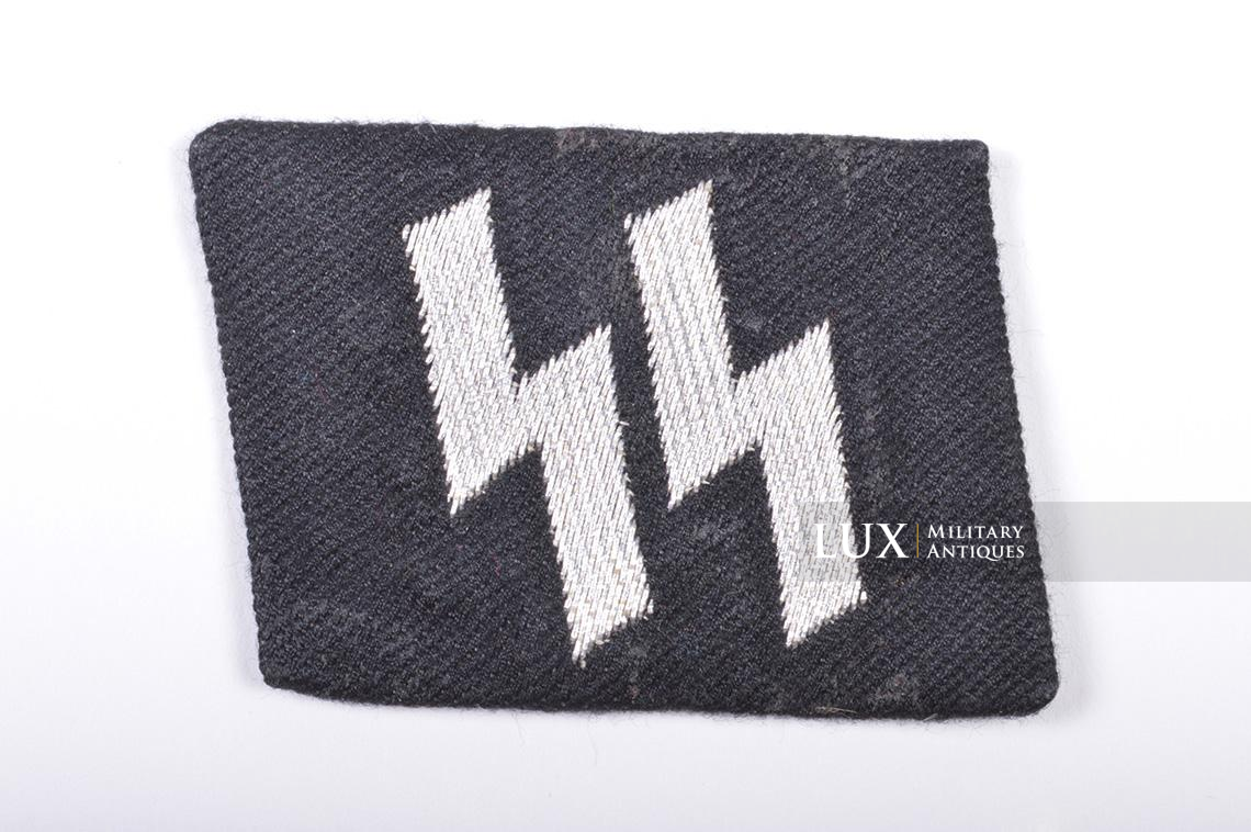 Waffen-SS NCO flatwire runic tad, mint condition - photo 4