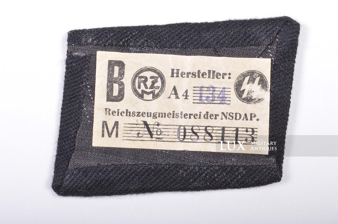 Waffen-SS NCO flatwire runic tad, mint condition - photo 8