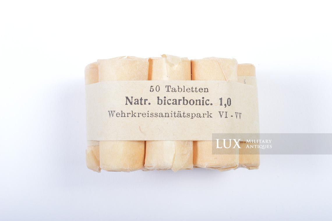 German medical packet of Bicarbonate - Lux Military Antiques - photo 4