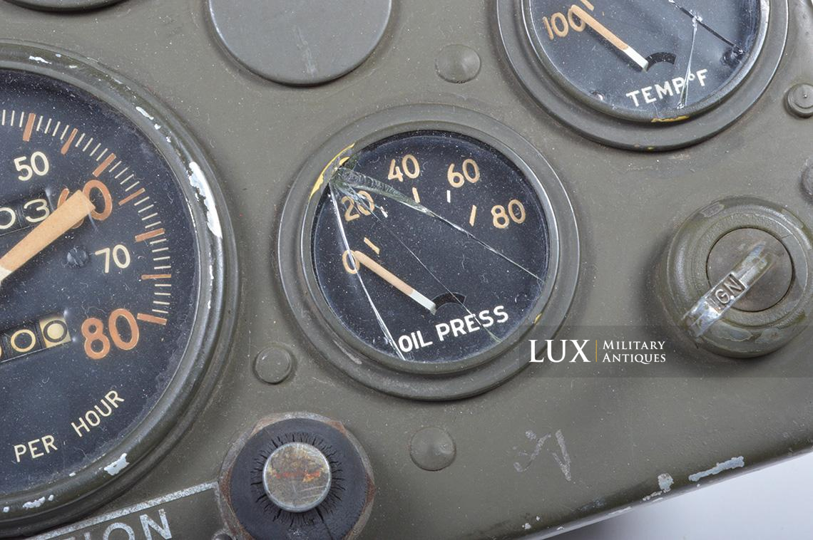 WWII US M3 Instrument Dashboard Panel for the Famous « STUART » tank - photo 10