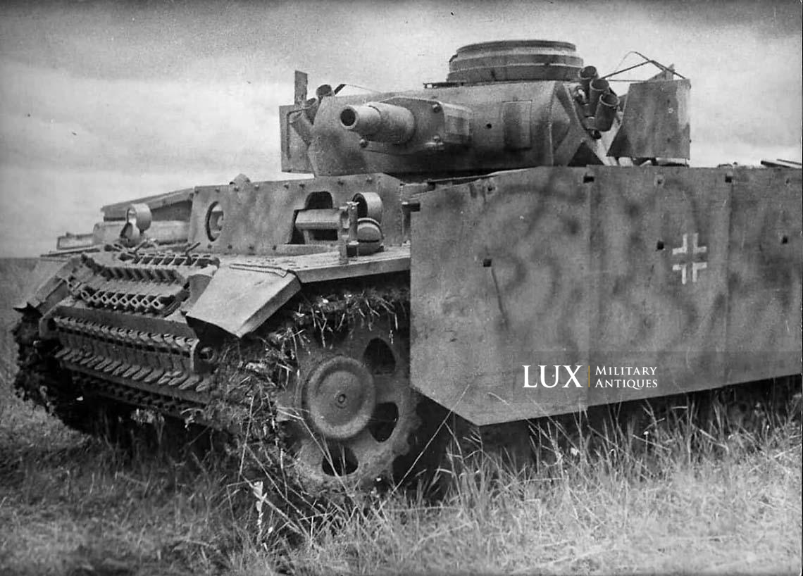 Plaque d’identification d’un char « PANZERKAMPFWAGEN IV AUSF. F » - photo 7