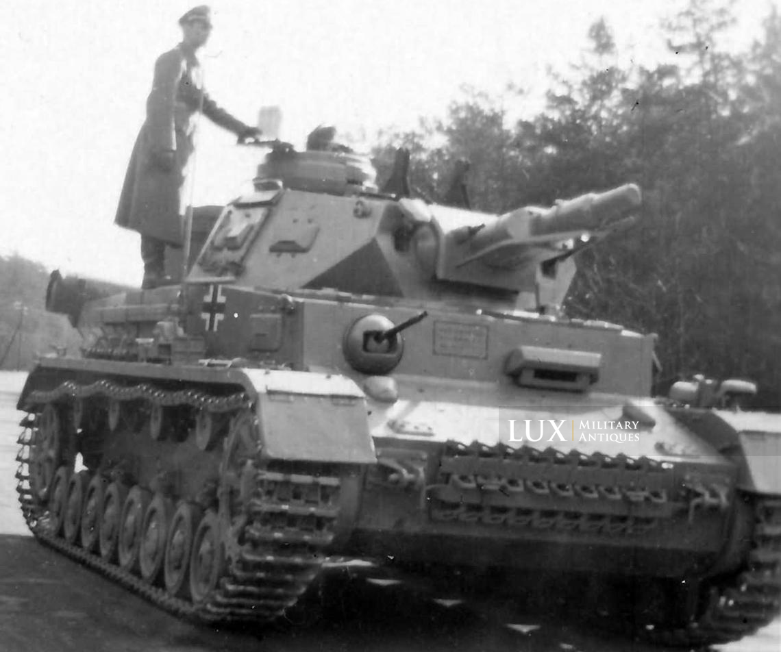 Plaque d’identification d’un char « PANZERKAMPFWAGEN IV AUSF. F » - photo 10