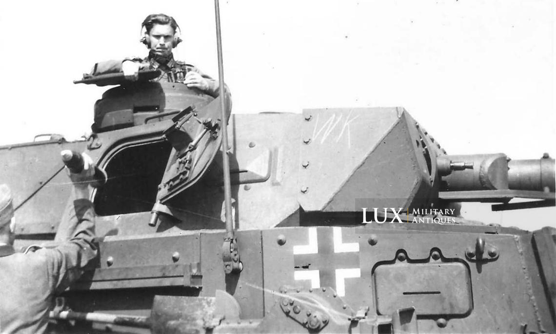 Plaque d’identification d’un char « PANZERKAMPFWAGEN IV AUSF. F » - photo 11