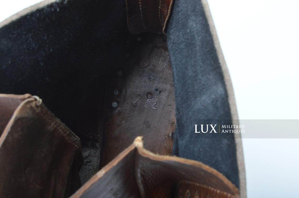 Bottes de saut Fallschirmjäger fin de guerre - photo 25