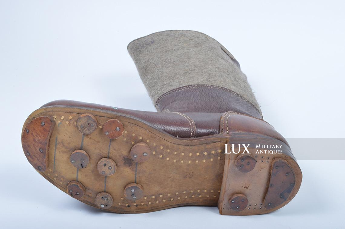 German late-war winter boots - photo 25