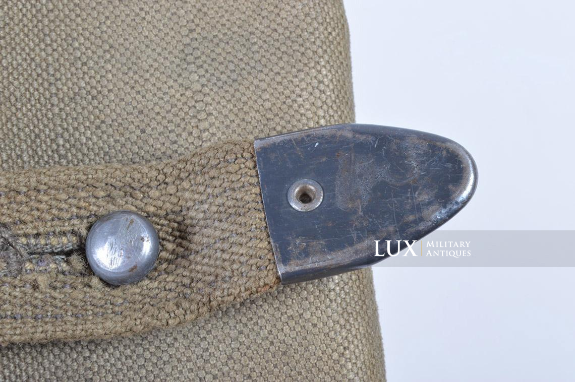 German Tropical Flare gun ammo pouch in green webbing, « gmn42 » - photo 12