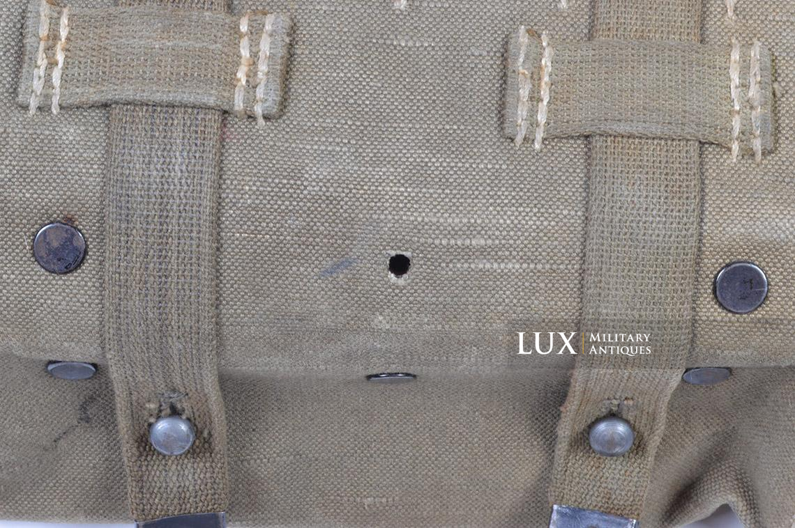 German Tropical Flare gun ammo pouch in green webbing, « gmn42 » - photo 14