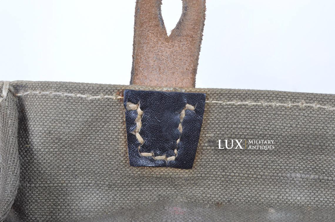 German Tropical Flare gun ammo pouch in green webbing, « gmn42 » - photo 17