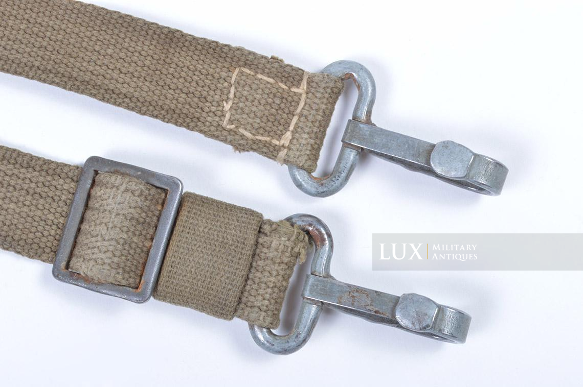 German Tropical Flare gun ammo pouch in green webbing, « gmn42 » - photo 20