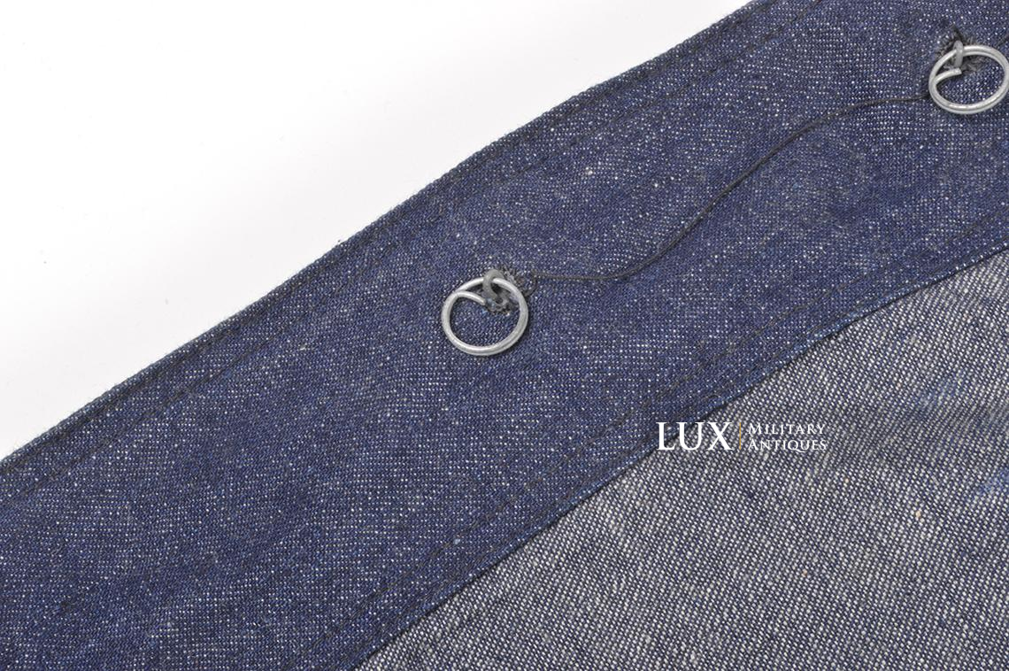 US Coast Guard named blue denim shaw jacket « M.LEWIS » - photo 17