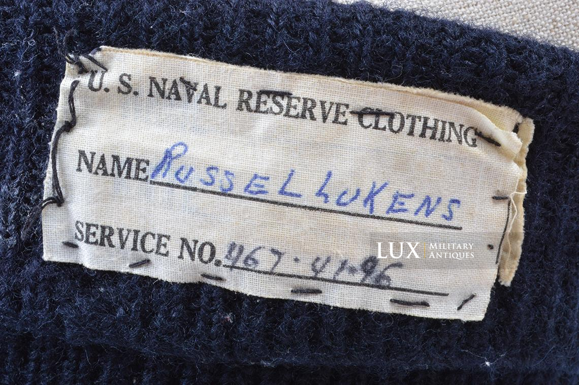 US Navy issued watch cap « USNR » - Lux Military Antiques - photo 13