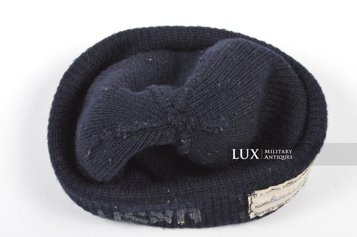 US Navy issued watch cap « USNR » - Lux Military Antiques - photo 16