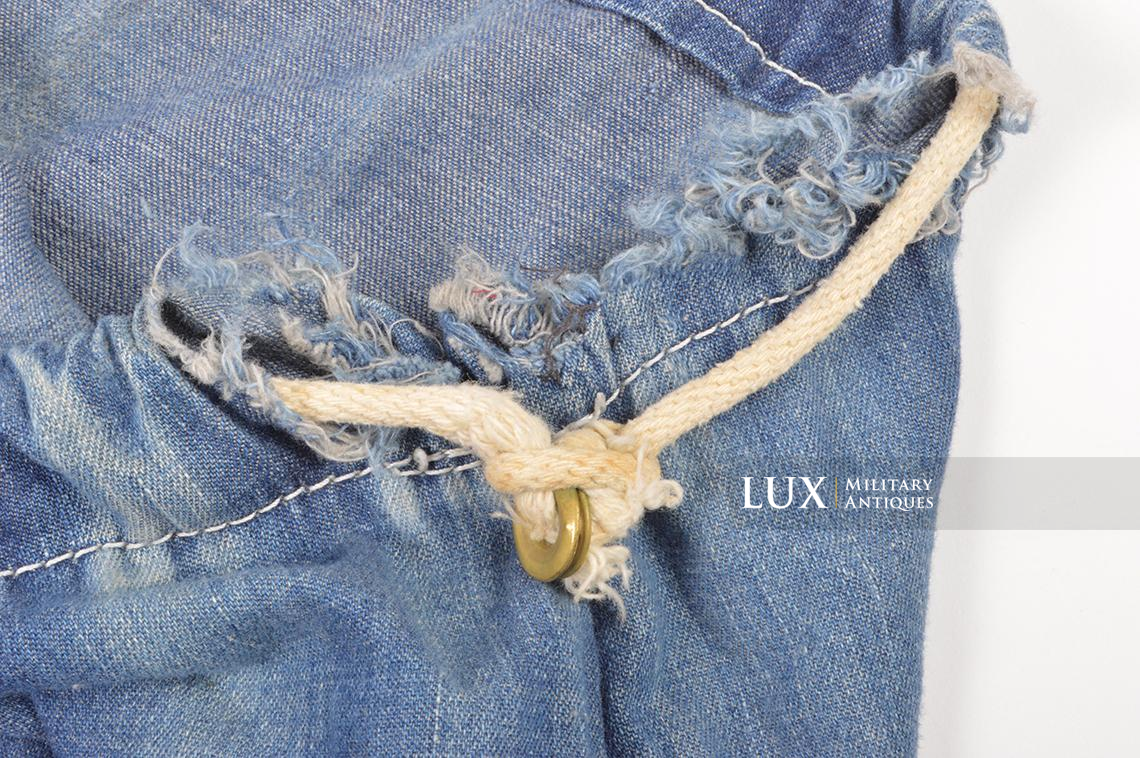 US Navy issued blue denim bag « DITTY » - photo 9