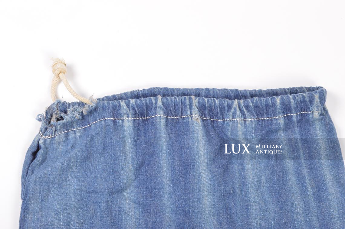 US Navy issued blue denim bag « DITTY » - photo 7