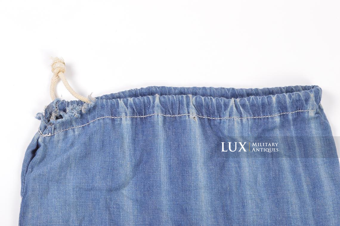 US Navy issued blue denim bag « DITTY » - photo 7
