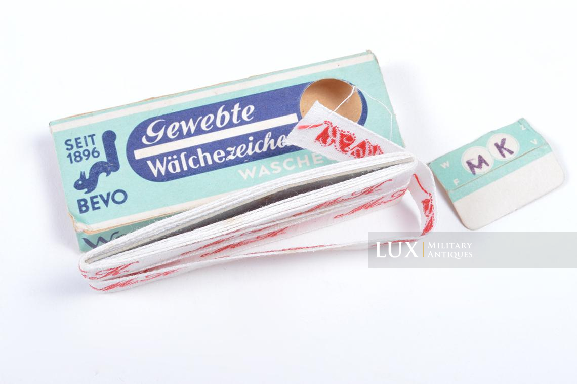 German Bevo name tags « M.K. » - photo 10