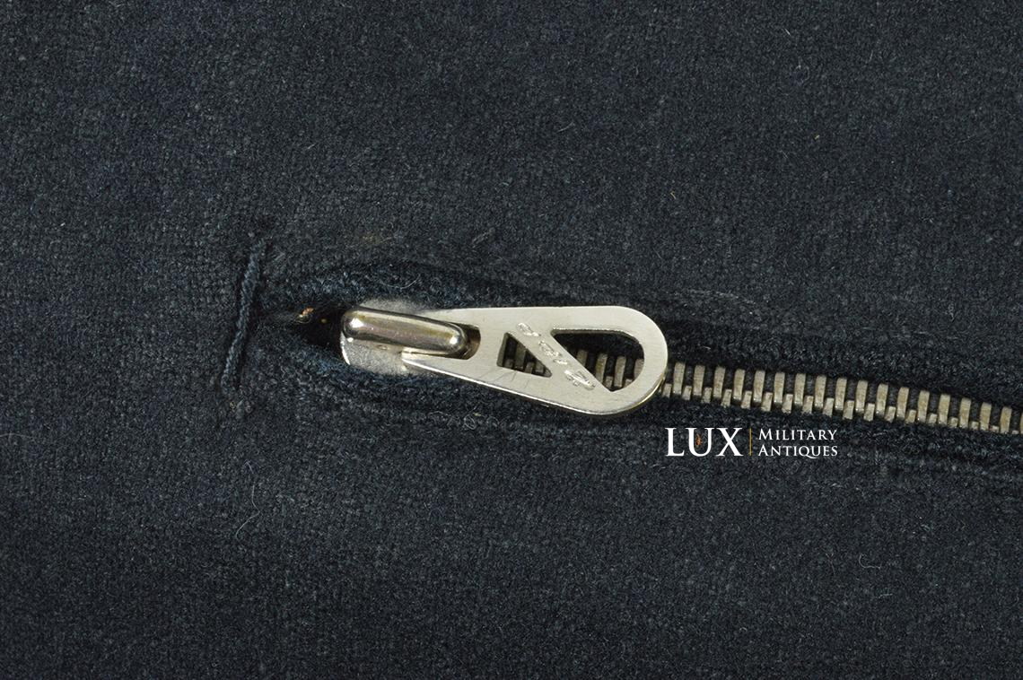 Early Heer issue black panzer trousers, dated 1940 - photo 14