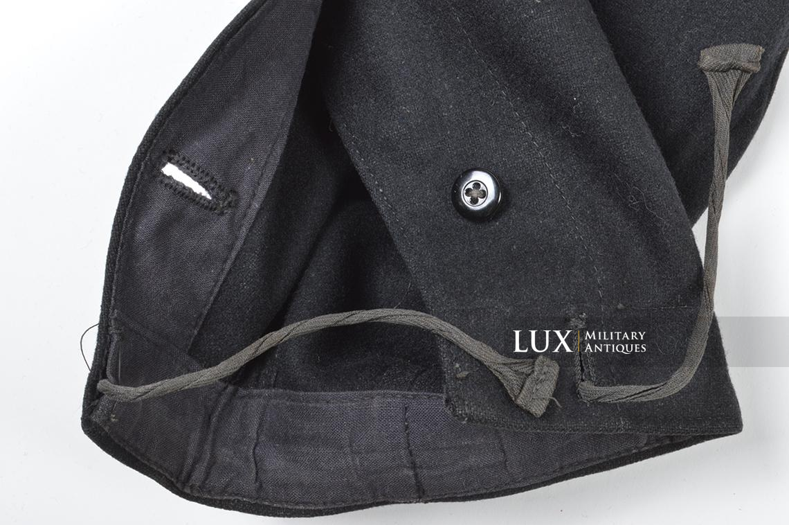 Early Heer issue black panzer trousers, dated 1940 - photo 33