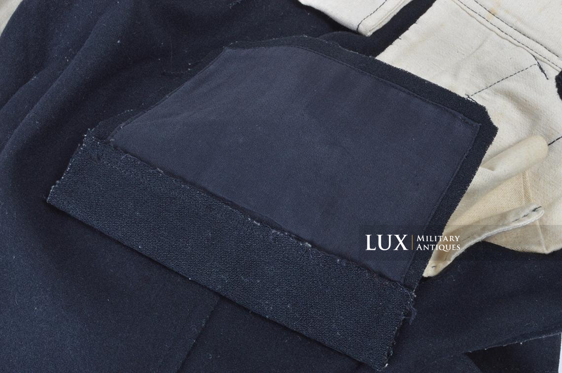 Early Heer issue black panzer trousers, dated 1940 - photo 32