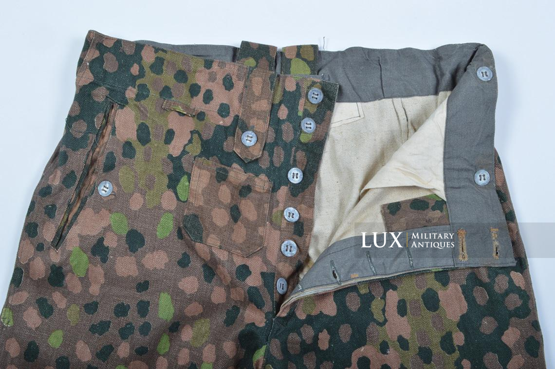 Unissued Waffen-SS M44 dot pattern camouflage trousers - photo 13