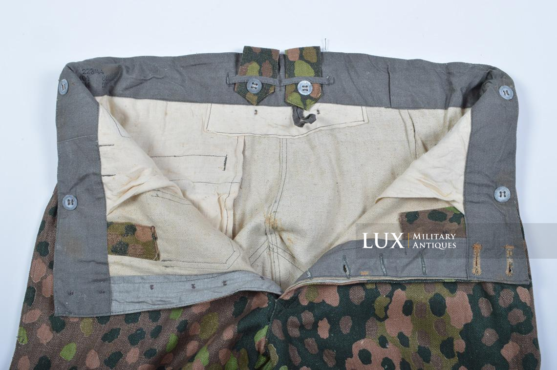 Unissued Waffen-SS M44 dot pattern camouflage trousers - photo 15