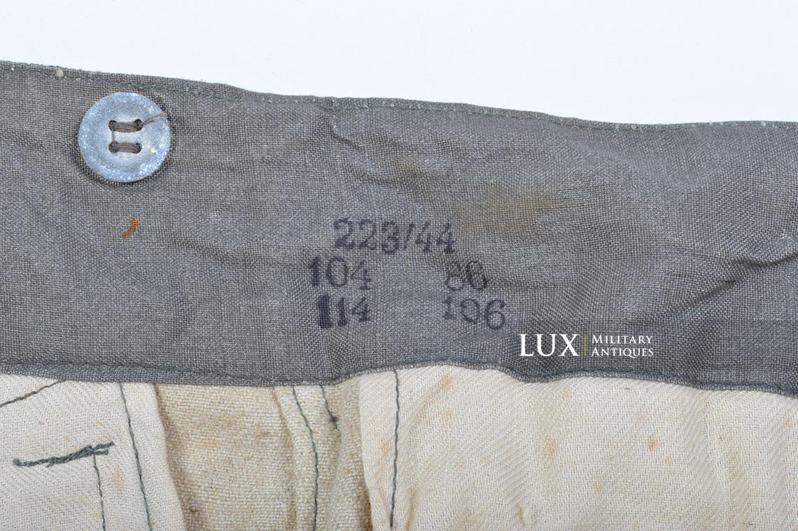 Unissued Waffen-SS M44 dot pattern camouflage trousers - photo 17