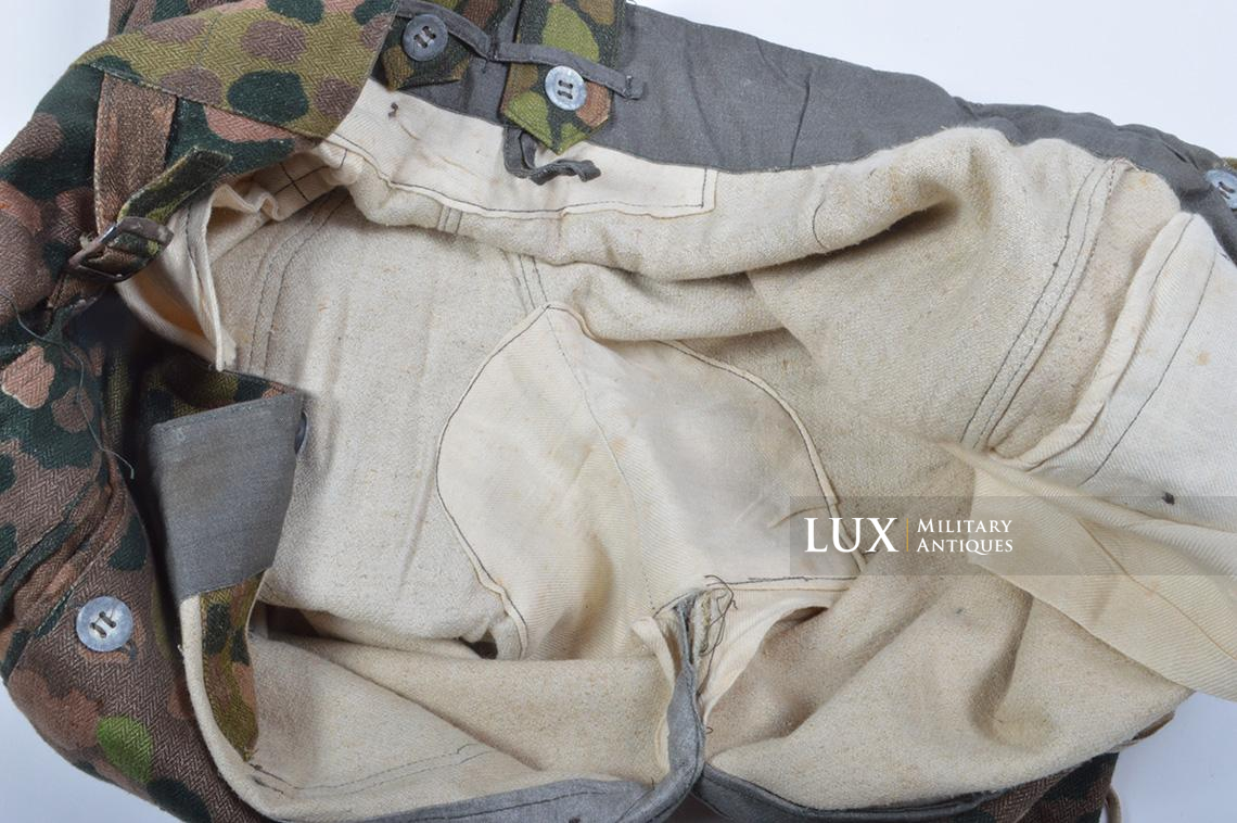 Unissued Waffen-SS M44 dot pattern camouflage trousers - photo 19