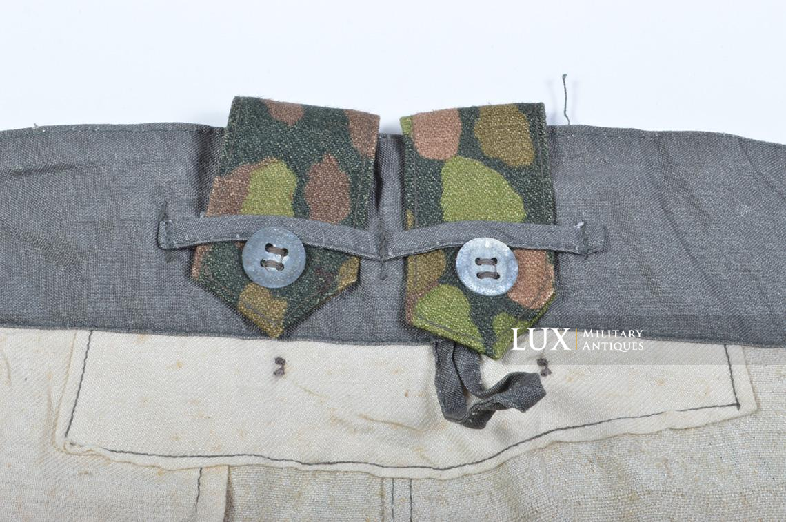 Unissued Waffen-SS M44 dot pattern camouflage trousers - photo 18