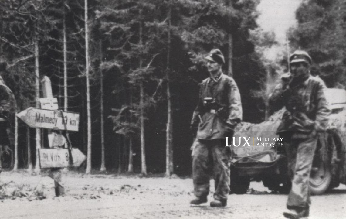 Sur-pantalon allemand en camouflage italien, nominatif à un membre de la division « Hermann Göring » - photo 7