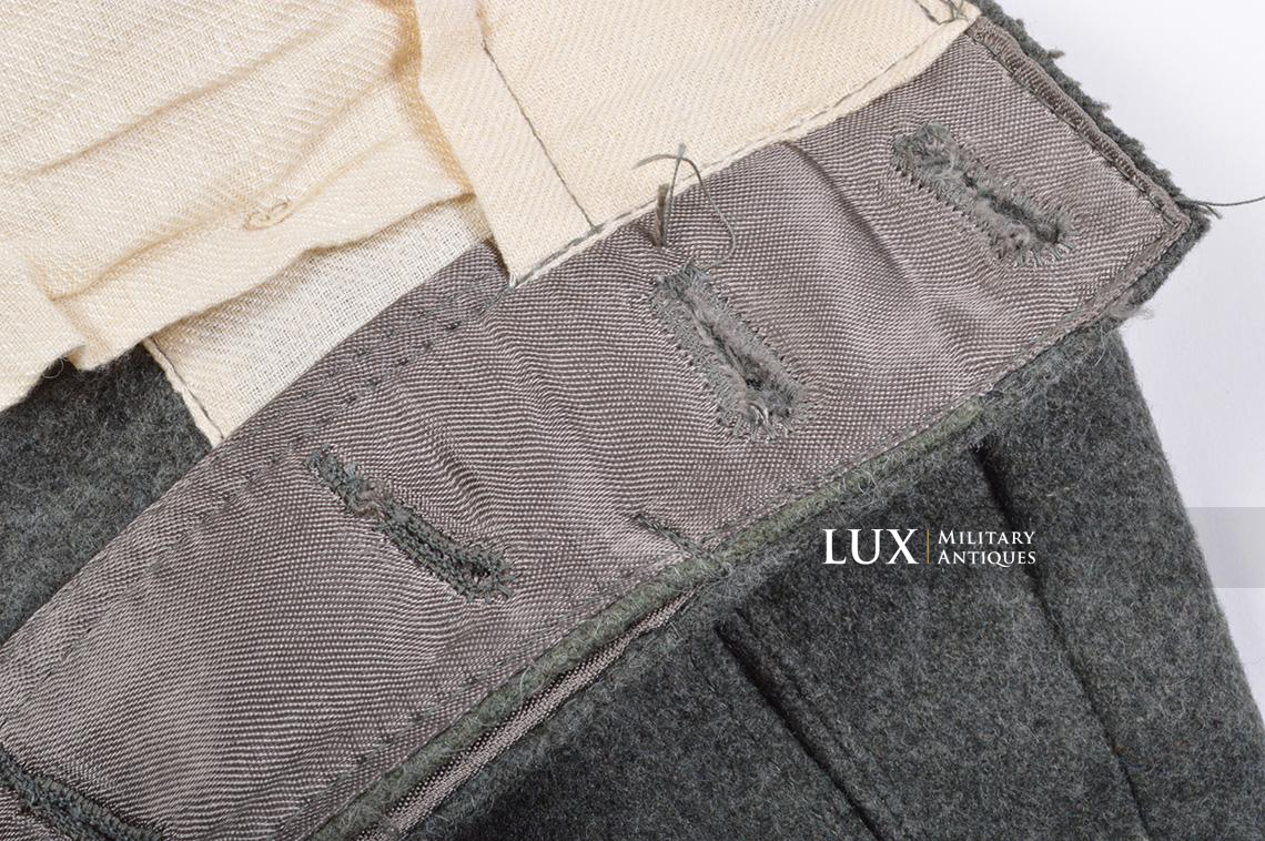 Rare unissued Waffen-SS M43 trousers - photo 25