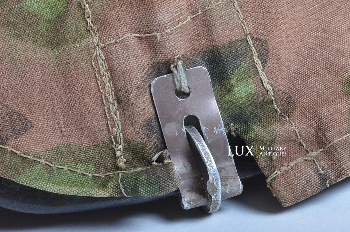 Rare Waffen-SS Combat Helmet Cover in « Blurred Edge » - photo 17
