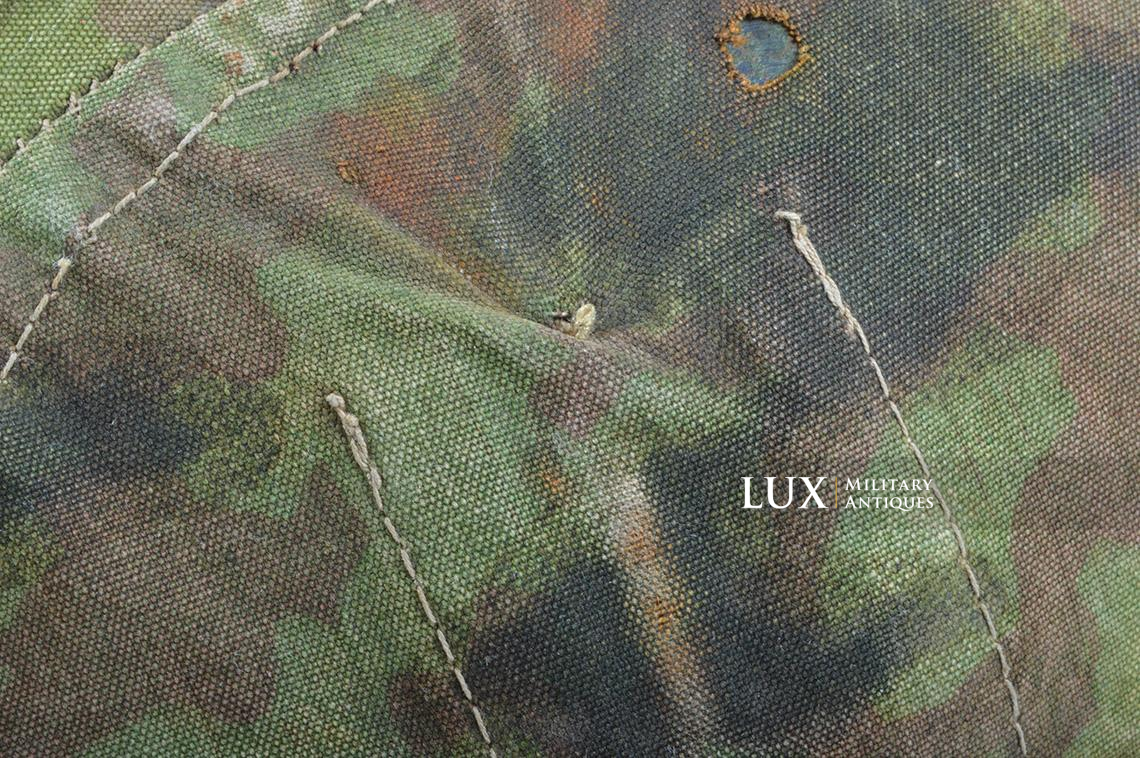 Rare Waffen-SS Combat Helmet Cover in « Blurred Edge » - photo 18